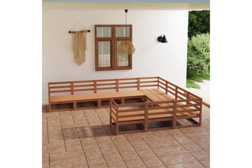 Hagesofagruppe 10 deler heltre furu - Brun - Hage - Utemiljø - Veranda & terrasse - Verandamøbler