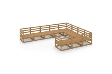 Hagesofagruppe 10 deler heltre furu - Brun - Hage - Utemiljø - Veranda & terrasse - Verandamøbler