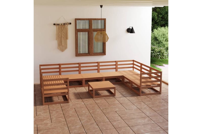 Hagesofagruppe 10 deler heltre furu - Brun - Hage - Utemiljø - Veranda & terrasse - Verandamøbler