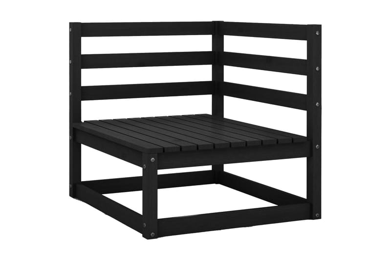 Hagesofagruppe 10 deler heltre furu - Svart - Hage - Utemiljø - Veranda & terrasse - Verandamøbler