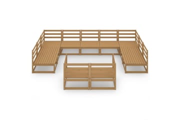 Hagesofagruppe 11 deler heltre furu - Brun - Hage - Utemiljø - Veranda & terrasse - Verandamøbler