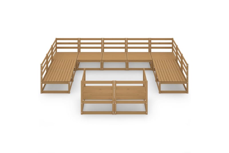 Hagesofagruppe 11 deler heltre furu - Brun - Hage - Utemiljø - Veranda & terrasse - Verandamøbler