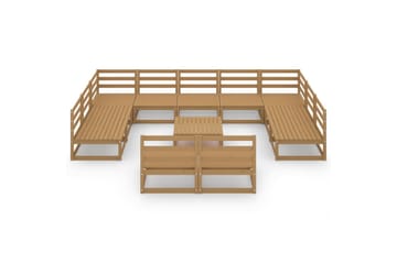 Hagesofagruppe 12 deler heltre furu - Brun - Hage - Utemiljø - Veranda & terrasse - Verandamøbler