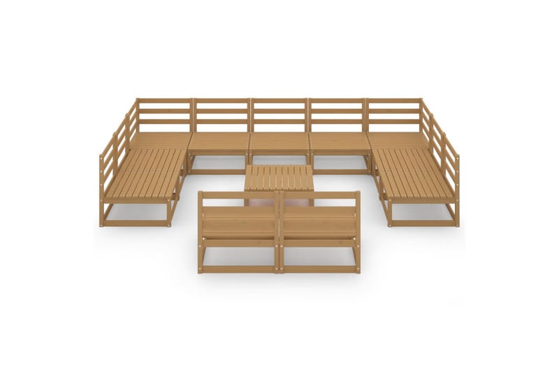 Hagesofagruppe 12 deler heltre furu - Brun - Hage - Utemiljø - Veranda & terrasse - Verandamøbler