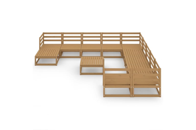 Hagesofagruppe 12 deler heltre furu - Brun - Hage - Utemiljø - Veranda & terrasse - Verandamøbler