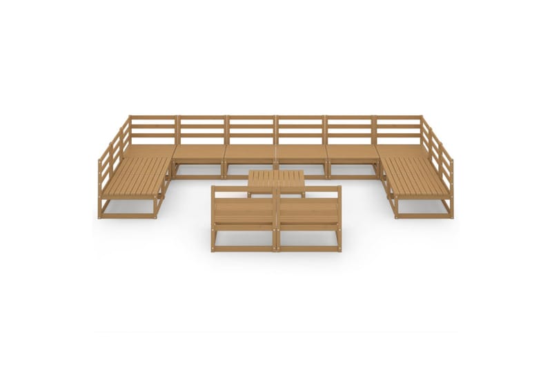 Hagesofagruppe 13 deler heltre furu - Brun - Hage - Utemiljø - Veranda & terrasse - Verandamøbler