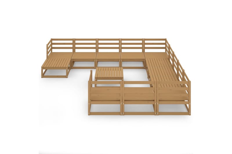 Hagesofagruppe 13 deler heltre furu - Brun - Hage - Utemiljø - Veranda & terrasse - Verandamøbler