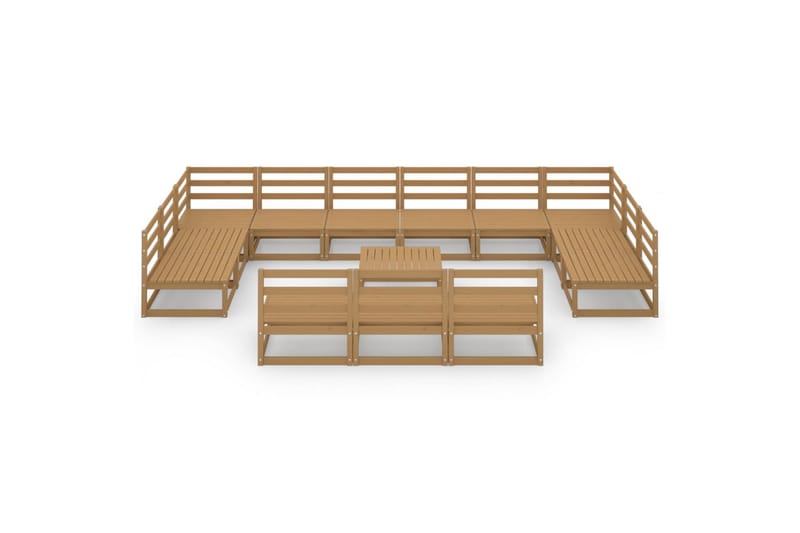 Hagesofagruppe 14 deler heltre furu - Brun - Hage - Utemiljø - Veranda & terrasse - Verandamøbler