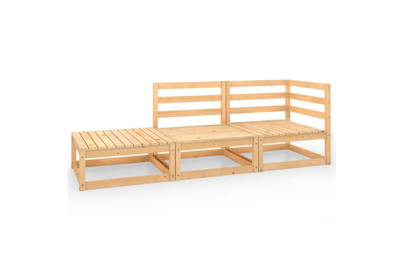 Hagesofagruppe 3 deler heltre furu - Brun - Hage - Utemiljø - Veranda & terrasse - Verandamøbler