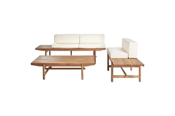 Hagesofagruppe 3-seters Giaveno - Hagemøbler - Loungemøbler - Sofagruppe utendørs