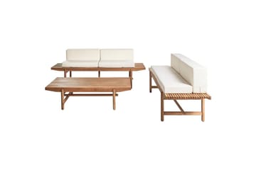 Hagesofagruppe 4-seters Giaveno - Hagemøbler - Loungemøbler - Sofagruppe utendørs