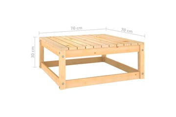 Hagesofagruppe 5 deler heltre furu - Brun - Hage - Utemiljø - Veranda & terrasse - Verandamøbler