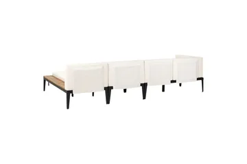 Hagesofagruppe med bord 4-seters Bracciano - Hagemøbler - Loungemøbler - Sofagruppe utendørs