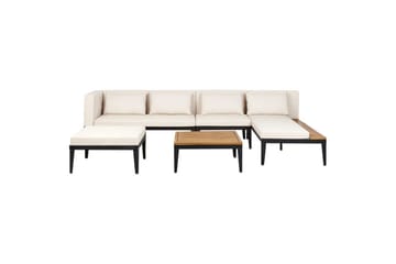 Hagesofagruppe med bord 4-seters Bracciano - Hagemøbler - Loungemøbler - Sofagruppe utendørs