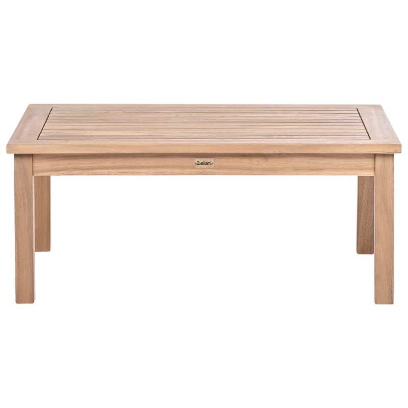 Hjørnesofa utendørs med bord 3-seter Arabba venstrevendt akasietre - Brun/grå - Hage - Utemiljø - Veranda & terrasse - Verandamøbler