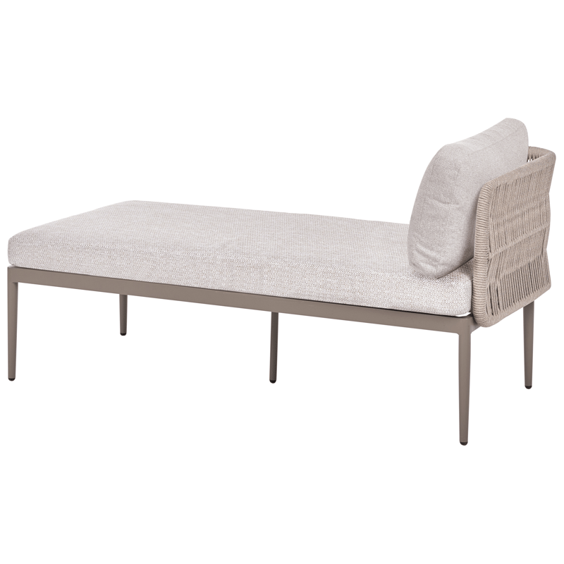 Hjørnesofa utendørs med bord 3-seter Leffe høyrevendt - Beige - Hage - Utemiljø - Veranda & terrasse - Verandamøbler