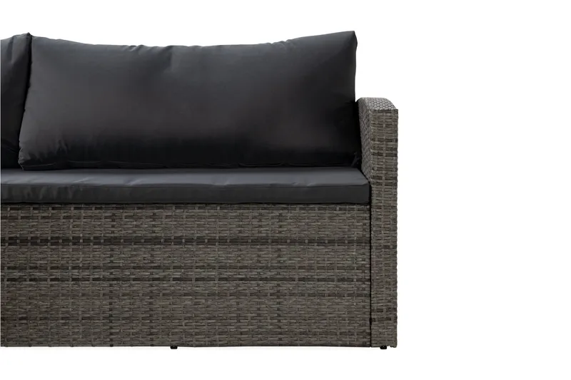 James Light  Sofagruppe 5-seter - Grå - Hage - Utemiljø - Veranda & terrasse - Verandamøbler