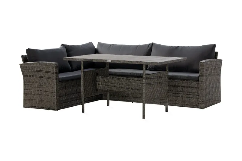 James Light  Sofagruppe 5-seter - Grå - Hage - Utemiljø - Veranda & terrasse - Verandamøbler
