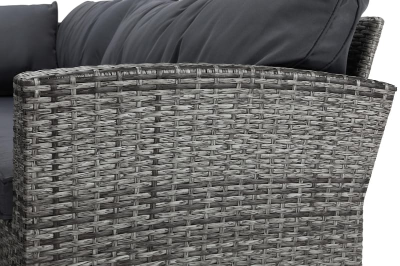 James Light Sofagruppe 5-seter - Grå - Hage - Utemiljø - Veranda & terrasse - Verandamøbler