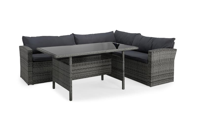 James Light Sofagruppe 5-seter - Grå - Hage - Utemiljø - Veranda & terrasse - Verandamøbler