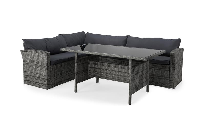 James Light Sofagruppe 5-seter - Grå - Hage - Utemiljø - Veranda & terrasse - Verandamøbler