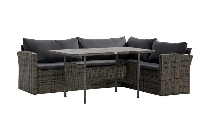 James Light Sofagruppe 5-seter - Grå - Hage - Utemiljø - Veranda & terrasse - Verandamøbler