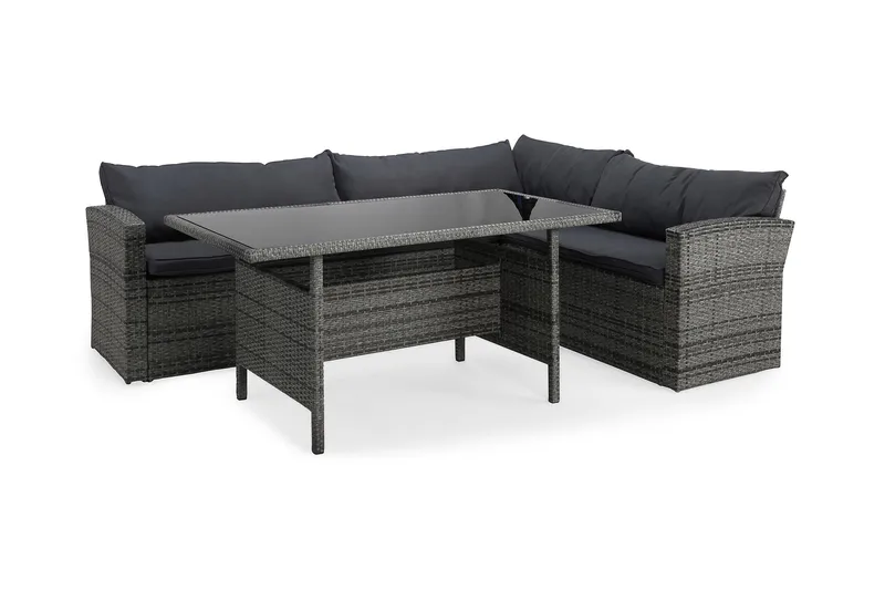 James Light Sofagruppe 5-seter, Grå