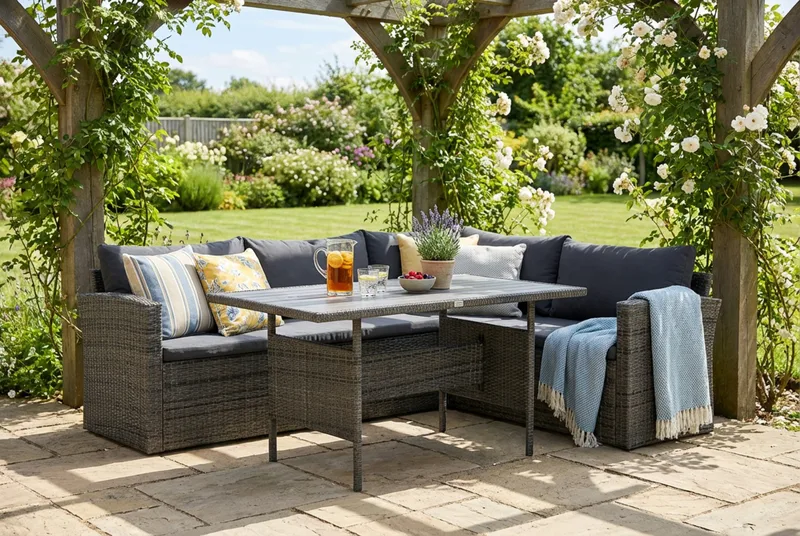 James Light Sofagruppe 5-seter - Grå - Hage - Utemiljø - Veranda & terrasse - Verandamøbler