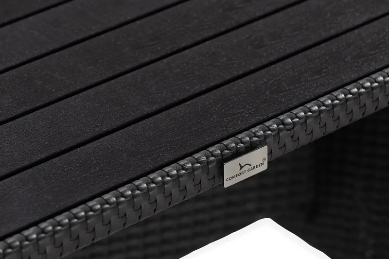 James Light Sofagruppe 5-seter - Svart - Hage - Utemiljø - Veranda & terrasse - Verandamøbler