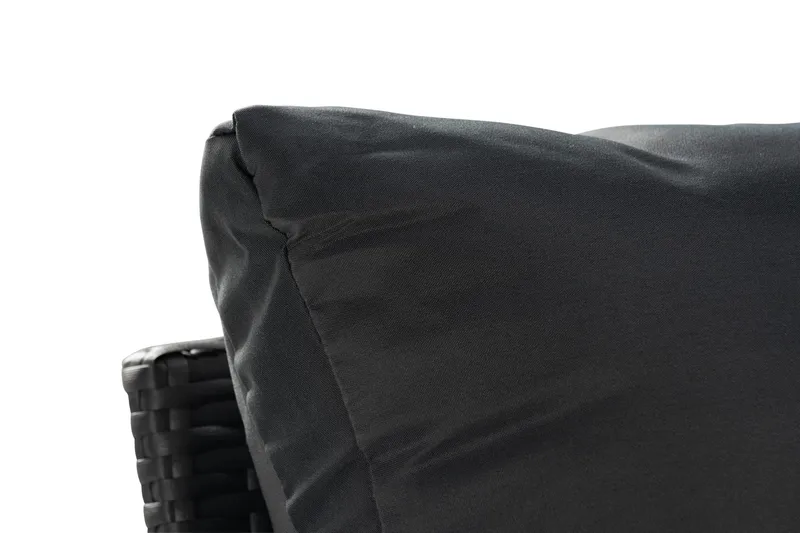 James Light Sofagruppe 5-seter - Svart - Hage - Utemiljø - Veranda & terrasse - Verandamøbler