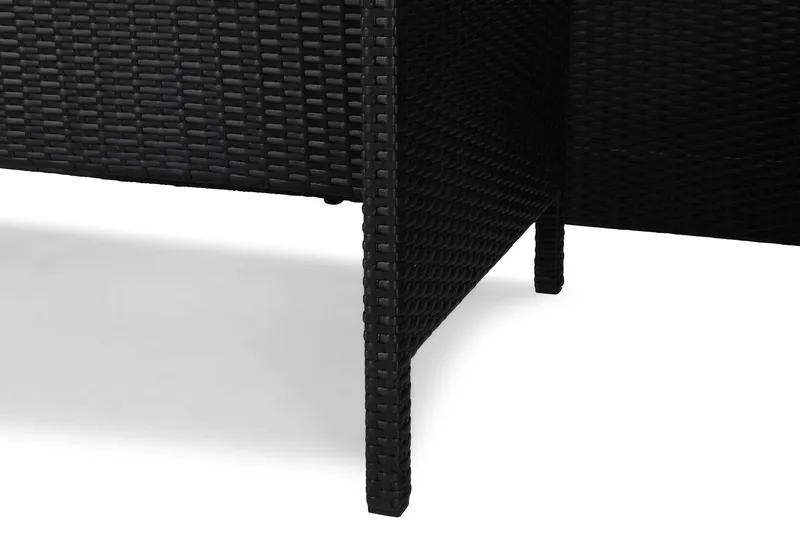 James Light Sofagruppe 5-seter - Svart - Hage - Utemiljø - Veranda & terrasse - Verandamøbler