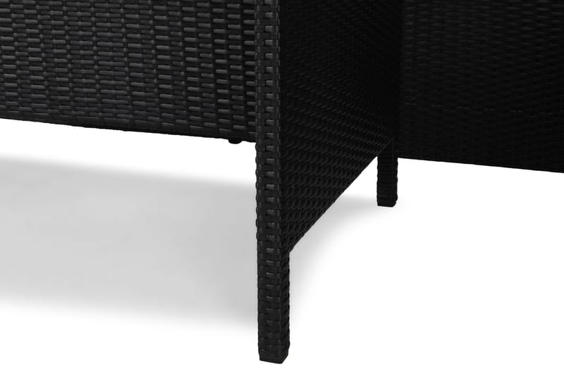James Light Sofagruppe 5-seter - Svart - Hage - Utemiljø - Veranda & terrasse - Verandamøbler