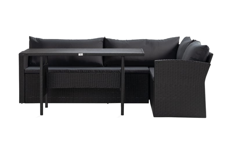 James Light Sofagruppe 5-seter, Svart