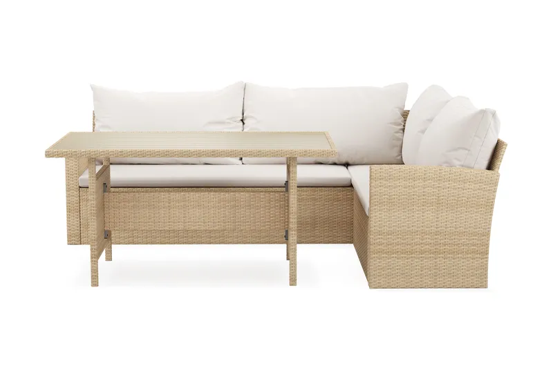James Light sofagruppe utendørs 5-seter – høyre - Beige - Hage - Utemiljø - Veranda & terrasse - Verandamøbler