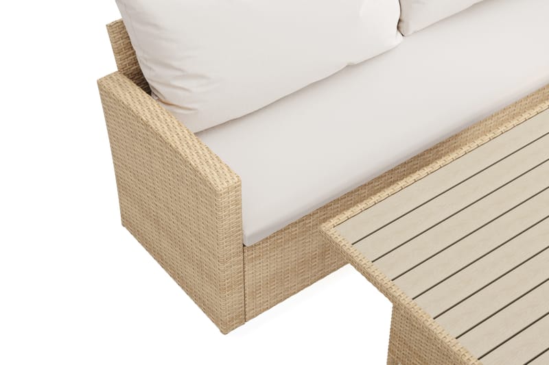 James Light sofagruppe utendørs 5-seter – høyre - Beige - Hage - Utemiljø - Veranda & terrasse - Verandamøbler