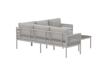 Kos hjørnesofagruppe utendørs - Beige - Hagemøbler - Loungemøbler - Sofagruppe utendørs