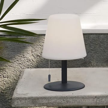 Kreta bordlampe 16 cm - hvit og svart - Hage - Utemiljø - Veranda & terrasse - Verandabelysning