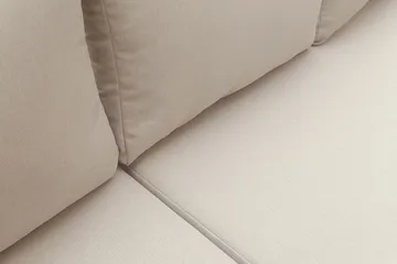 Lainelle 4-seters sofagruppe for altan og terrasse med beige puter - Beige - Hagemøbler - Loungemøbler - Sofagruppe utendørs