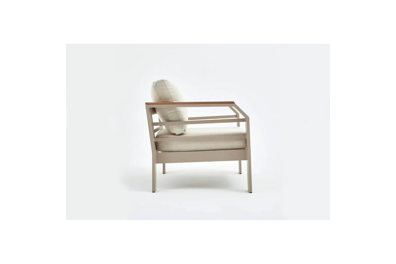 Lassento Utendørs Sofasett 5 seter - Beige - Hage - Utemiljø - Veranda & terrasse - Verandamøbler