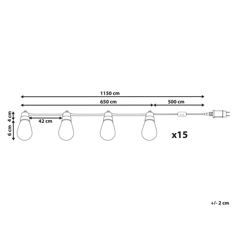 LED-lysslynge for utendørsbruk Itilleq - Belysning - Julebelysning - Julelys ute
