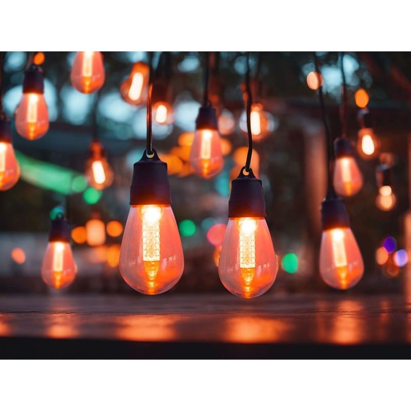 LED-lysslynge for utendørsbruk Itilleq - Hage - Utemiljø - Veranda & terrasse - Verandabelysning