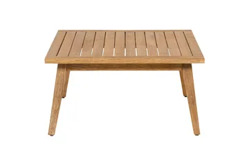 Loungegrupp Beliani Alcamo Beige||Light wood||White - Hagemøbler - Loungemøbler - Sofagruppe utendørs