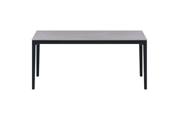 Loungegrupp Beliani Sciacca Grey||Black||Burgundy - Hagemøbler - Loungemøbler - Sofagruppe utendørs