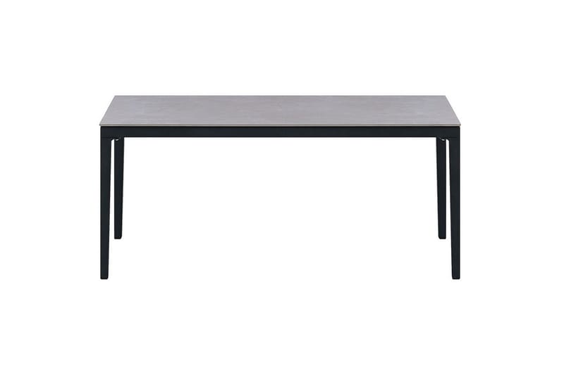 Loungegrupp Beliani Sciacca Grey||Black||Burgundy - Hagemøbler - Loungemøbler - Sofagruppe utendørs