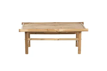 Loungeset Beliani Todi Ljus trä/Taupe Light wood||Taupe - Hagemøbler - Loungemøbler - Sofagruppe utendørs