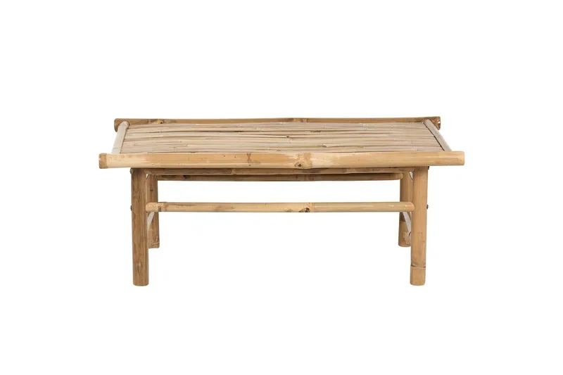 Loungeset Beliani Todi Ljus trä/Taupe Light wood||Taupe - Hagemøbler - Loungemøbler - Sofagruppe utendørs