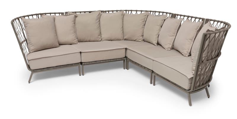 Loungesofa Hillerstorp Jet Set Hjørne, Beige