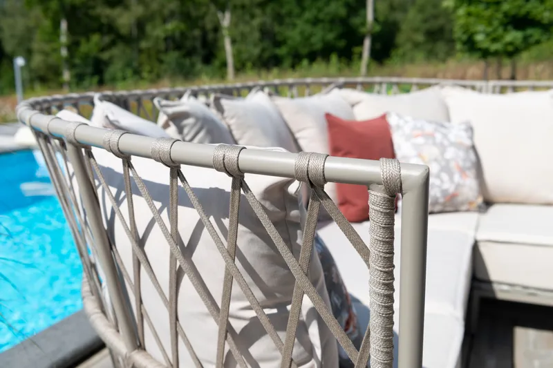 Loungesofa Hillerstorp Jet Set Hjørne - Beige - Hagemøbler - Loungemøbler - Lounge sofa