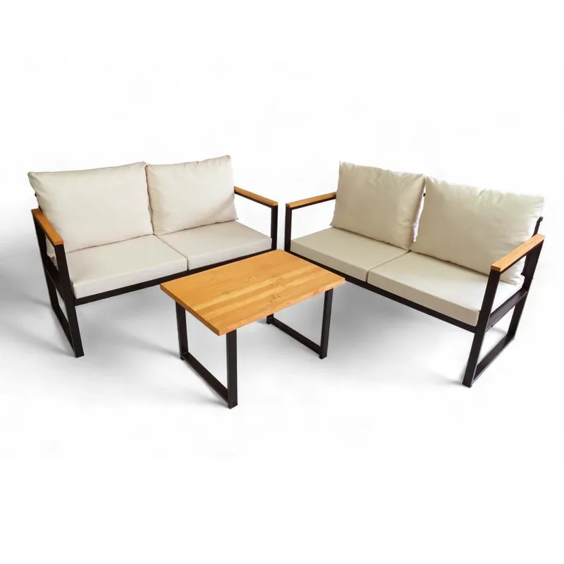 Luvin 4-seters Sofagruppe Utendørs, Beige