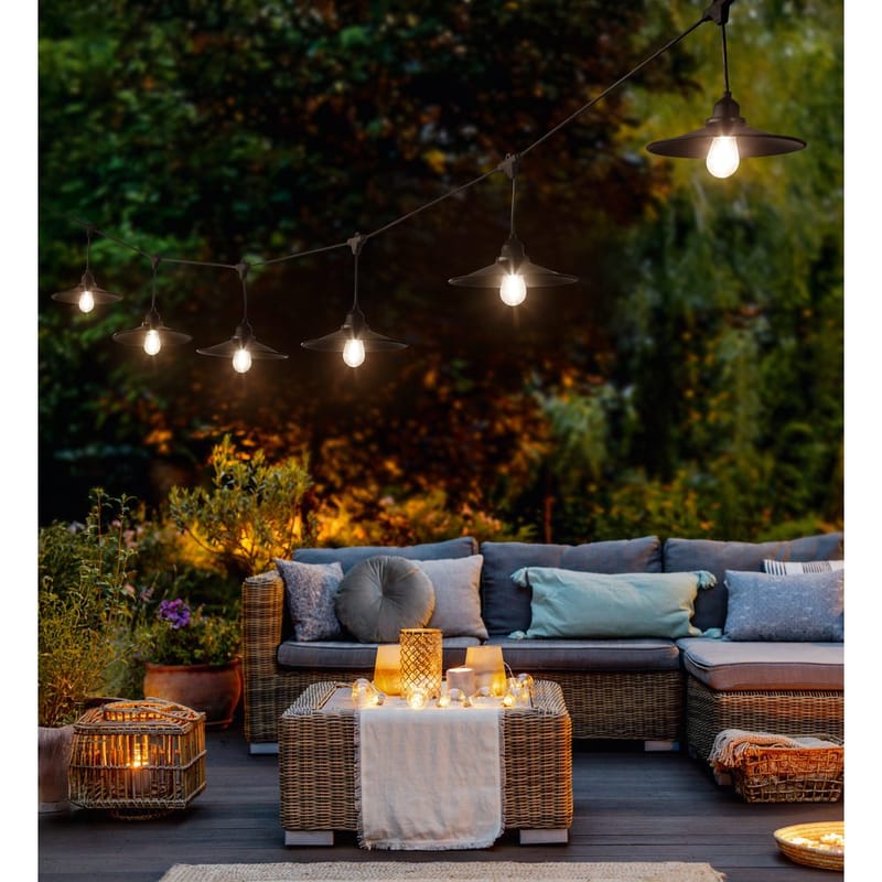 Lysslynge Chain - Med skjerm - Hage - Utemiljø - Veranda & terrasse - Verandabelysning